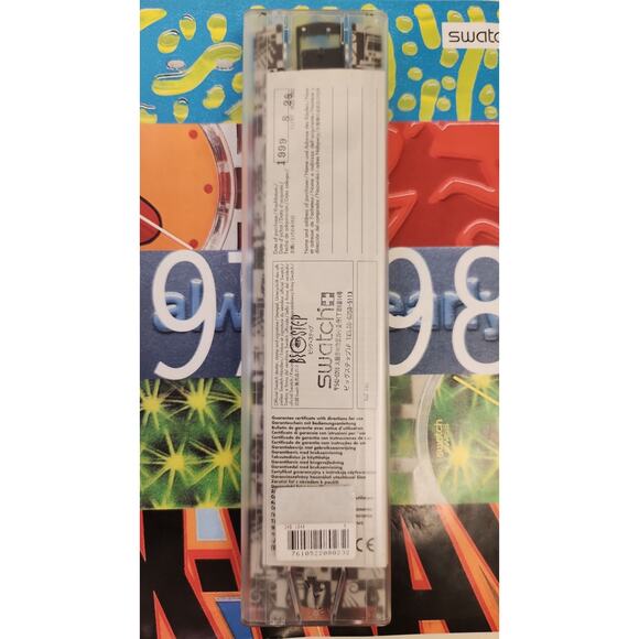 Swatch watch IN PROCESS SHB104 1999 Access With replaced strap and new battery - Picture 7 of 8